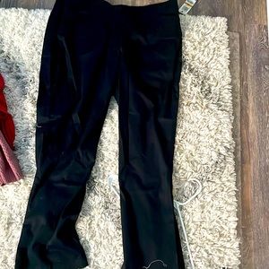 Black work pants 16 W
